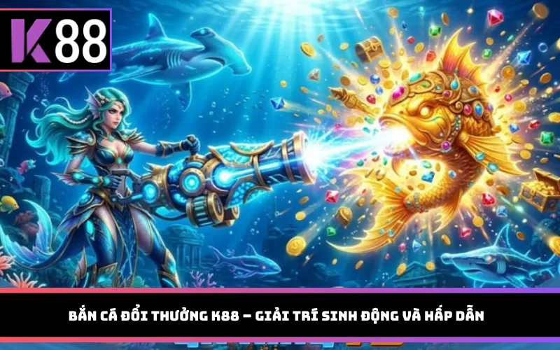 Bắn cá đổi thưởng K88 – giải trí sinh động và hấp dẫn