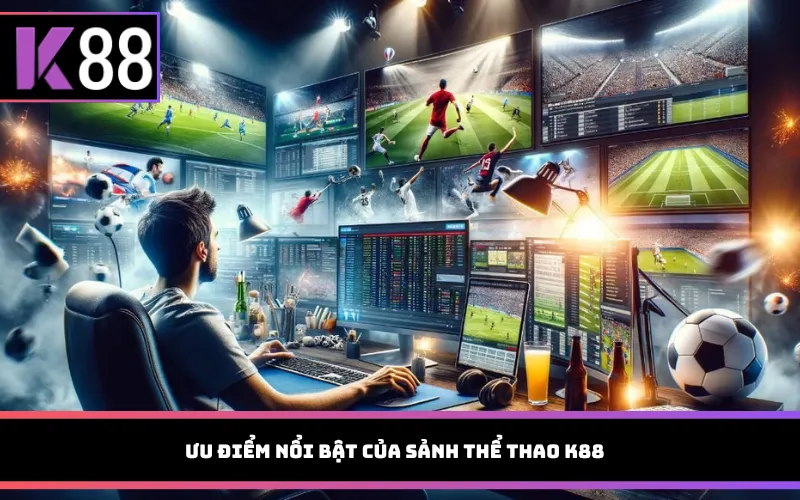 Ưu điểm nổi bật của sảnh Thể thao K88